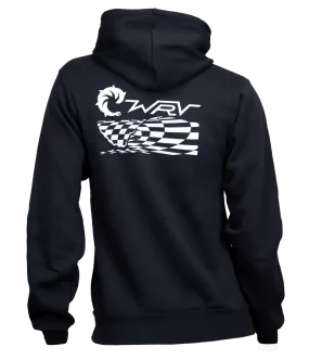 Checker Wave Ladies P/O Hooded Sweatshirt