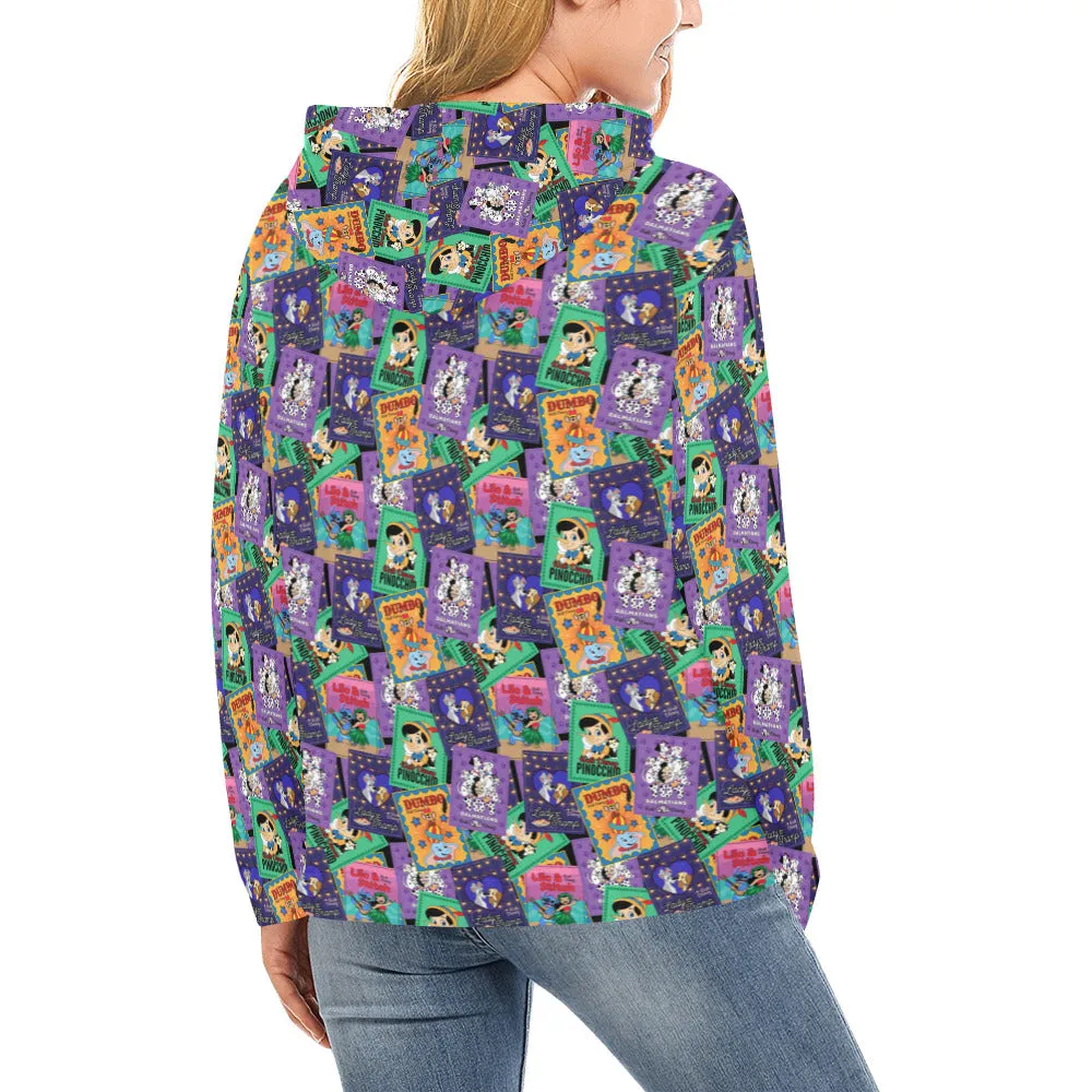 Classic Posters Hoodie for Women