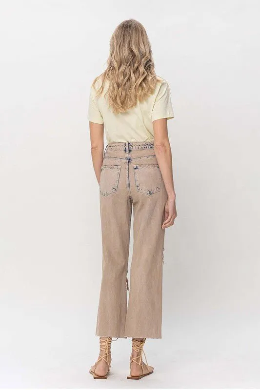 Crop Flare Jeans