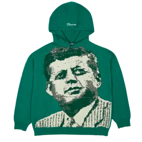 DELIVERED JACQUARD KNIT HOODIE