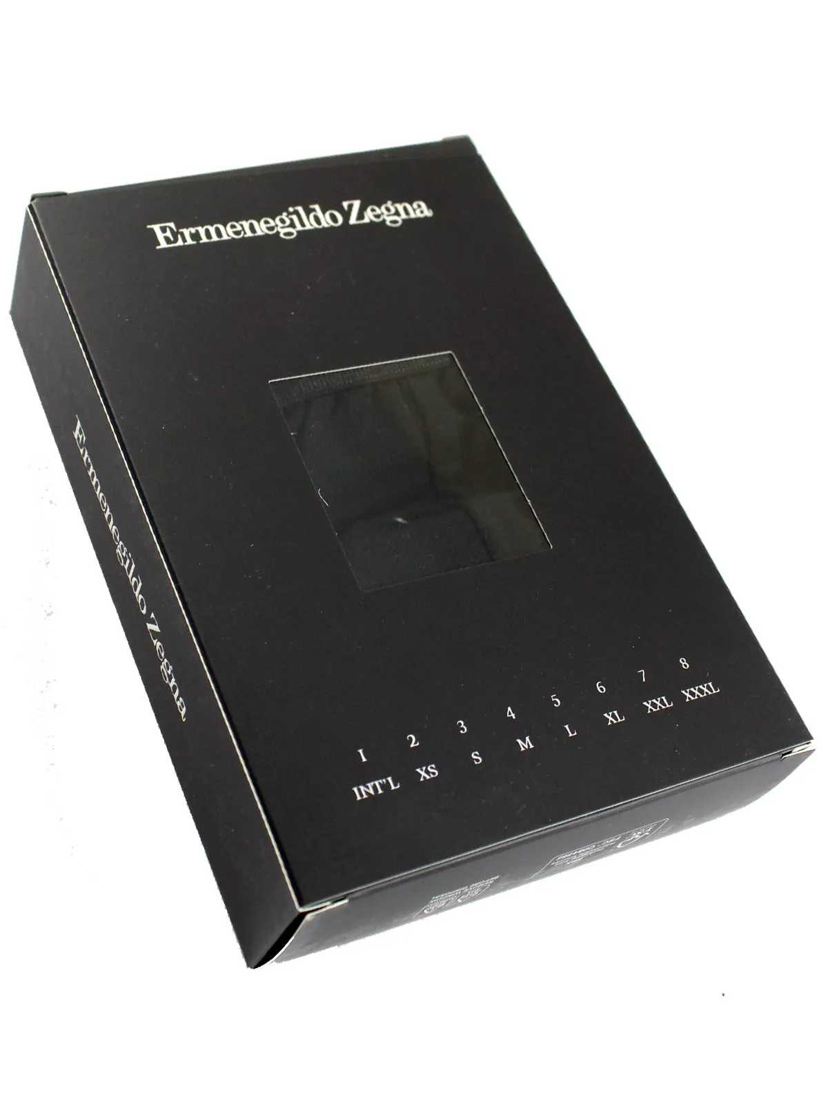 Ermenegildo Zegna Long Johns Black Men Underwear XXL REDUCED - SALE