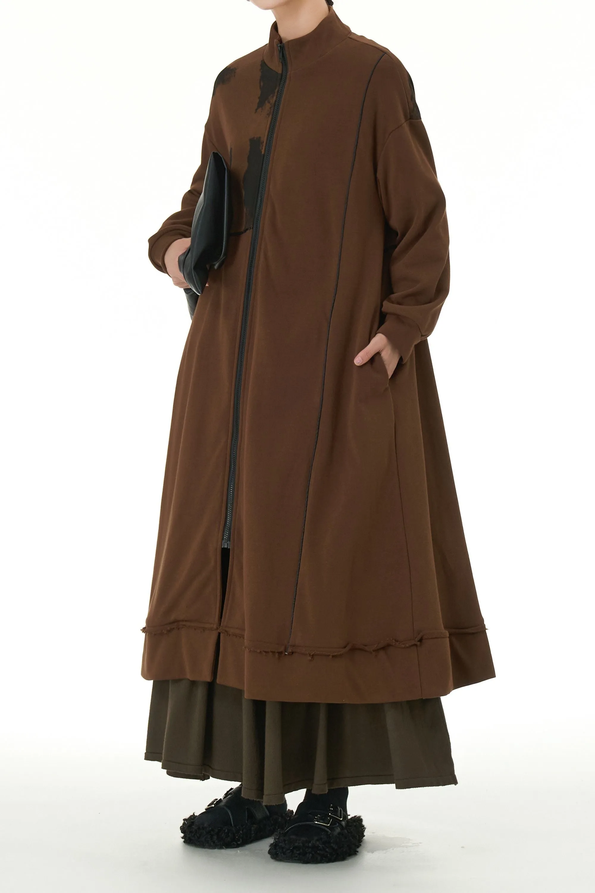 Espresso Eclipse Trench Coat