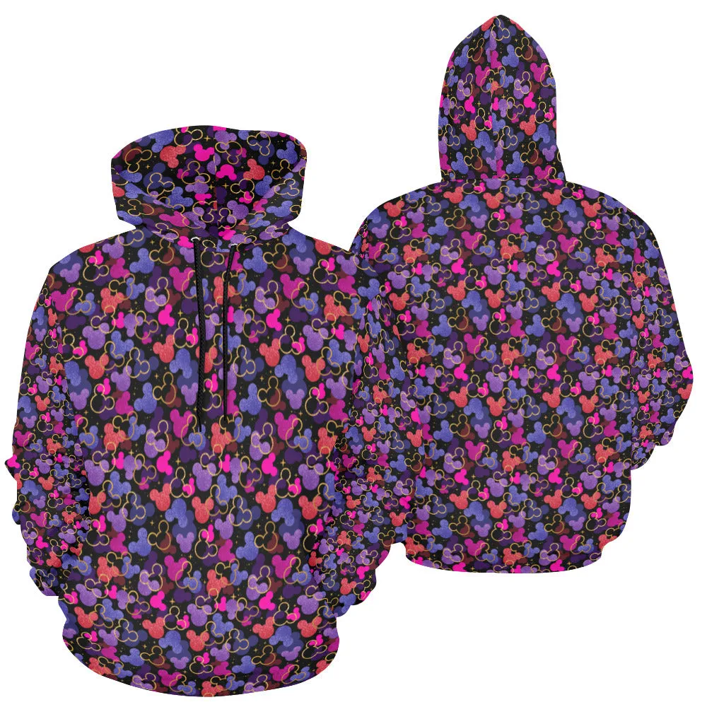 Glittery Gold Hoodie for Women