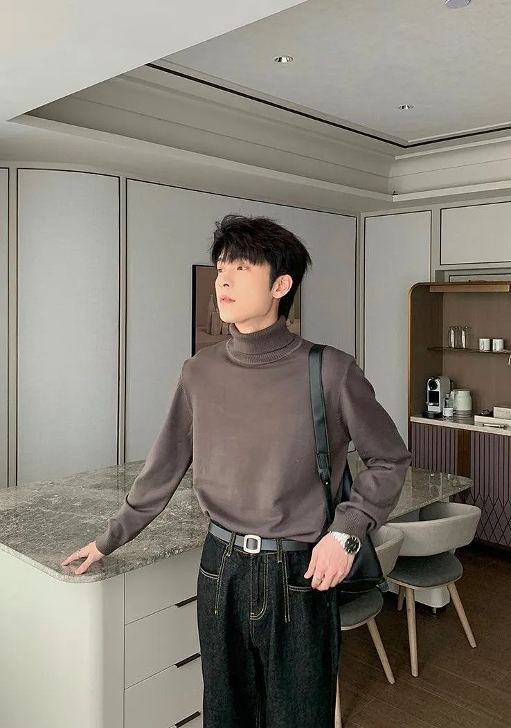 Hua Relaxed Fit Knitted Turtleneck