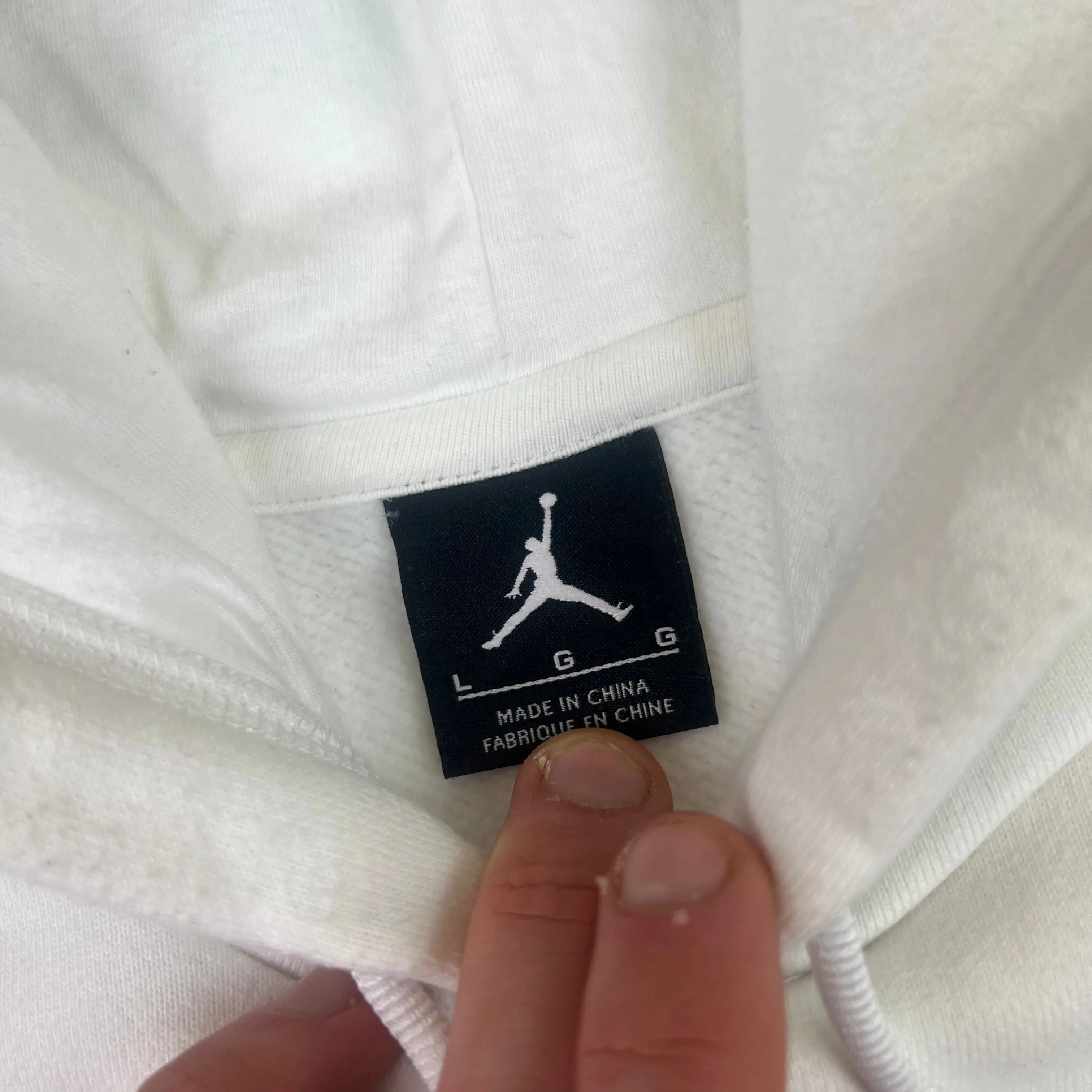 Jordan x OVO Gold Jumpman Hooded Sweatshirt White Rare