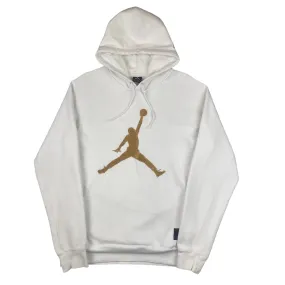 Jordan x OVO Gold Jumpman Hooded Sweatshirt White Rare