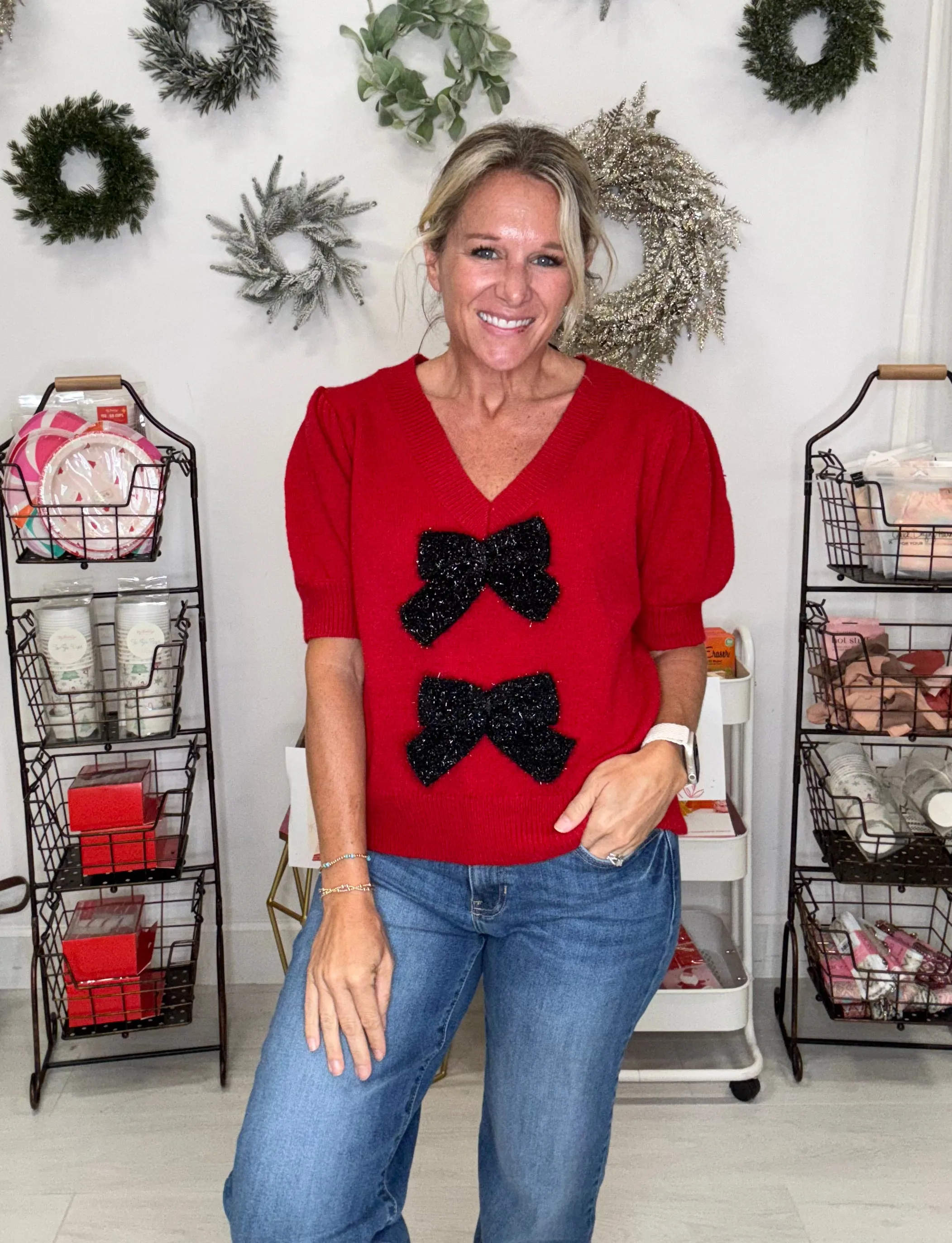 Juliette Bow Sweater