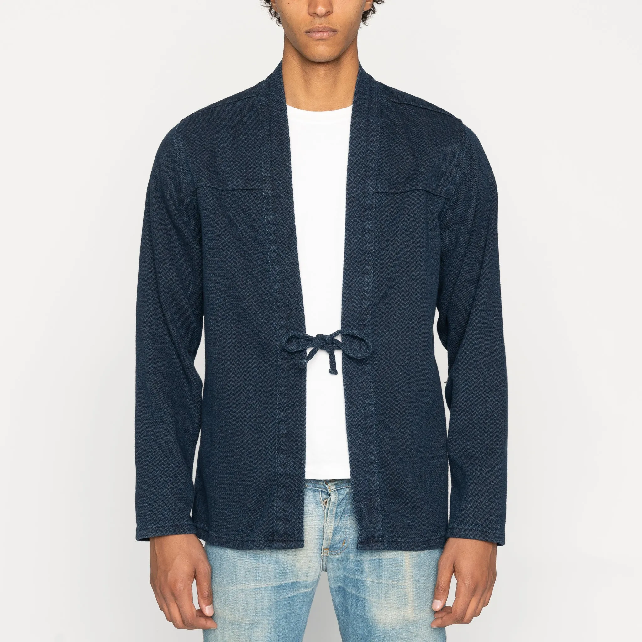 Kimono Shirt - Yagasuri Denim
