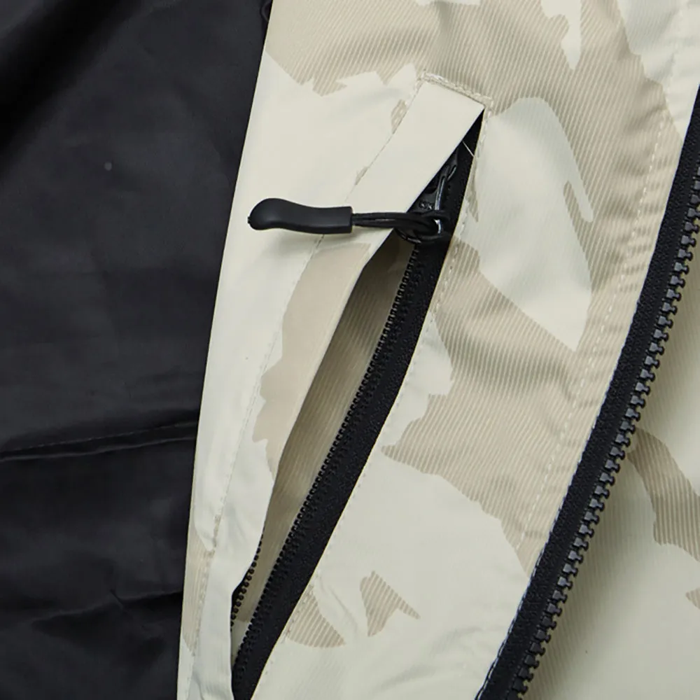 LR HOODED JACKET CREAM CAMO