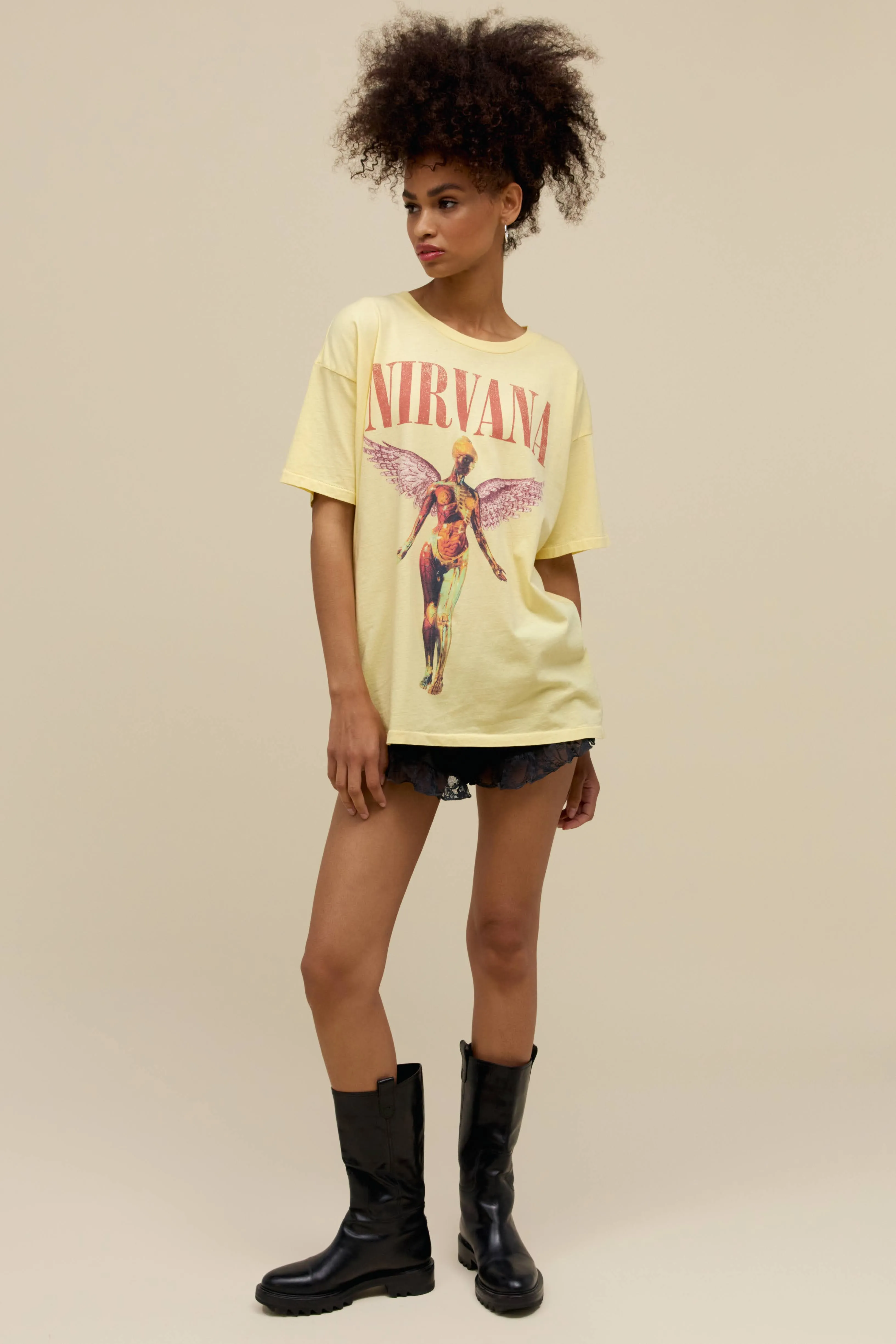 Nirvana In Utero Cover Merch Tee