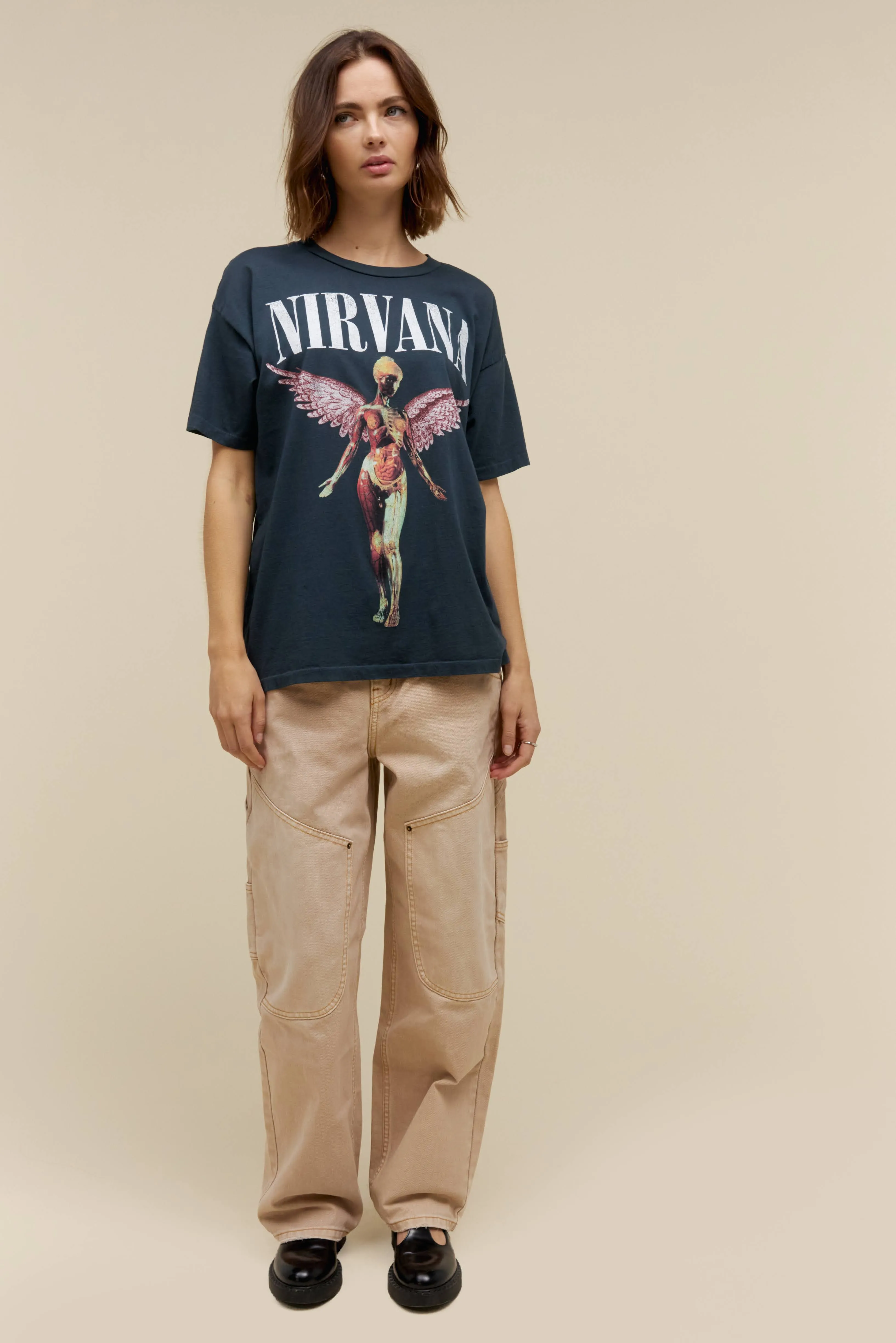 Nirvana In Utero Cover Merch Tee