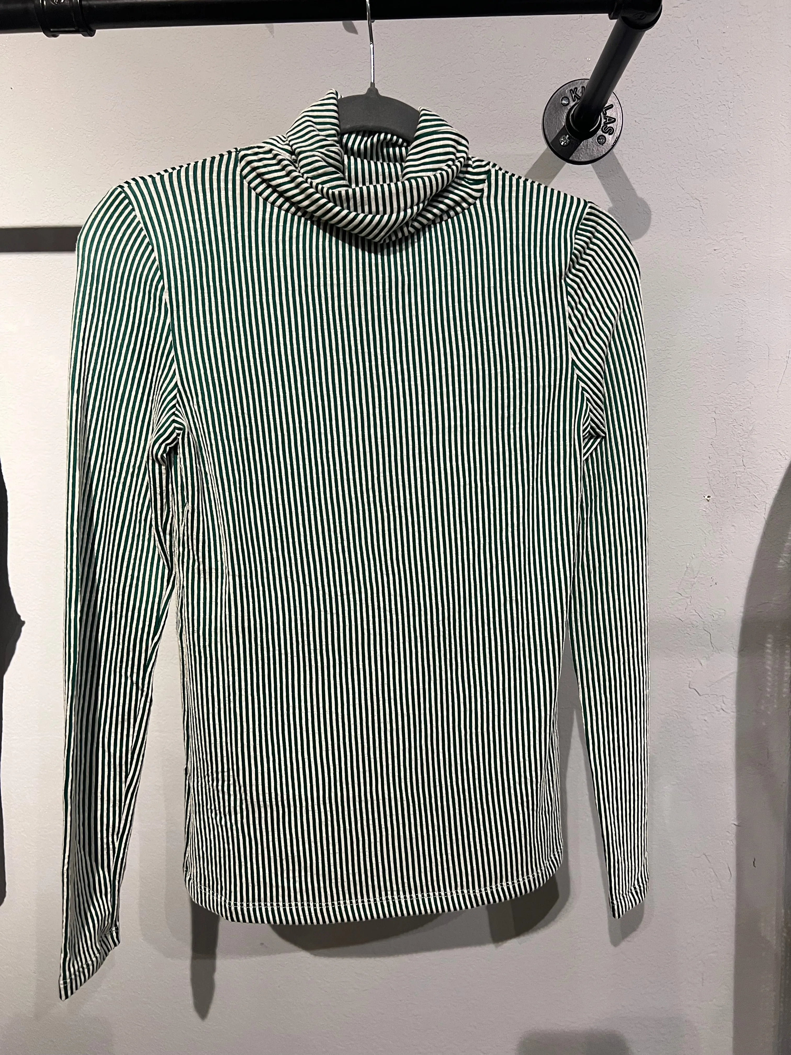 Ribbed Long Sleeve Turtleneck