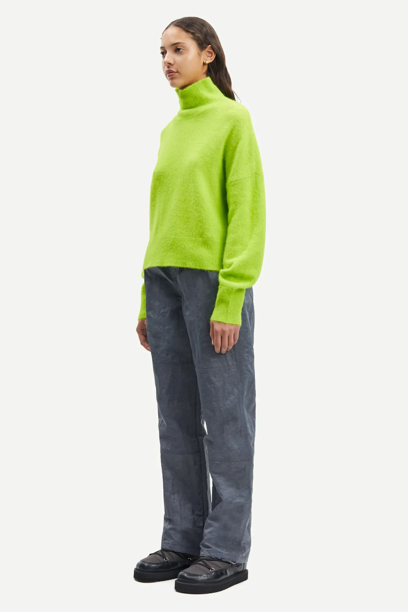 Samsoe Samsoe Nola t-n Macaw Green
