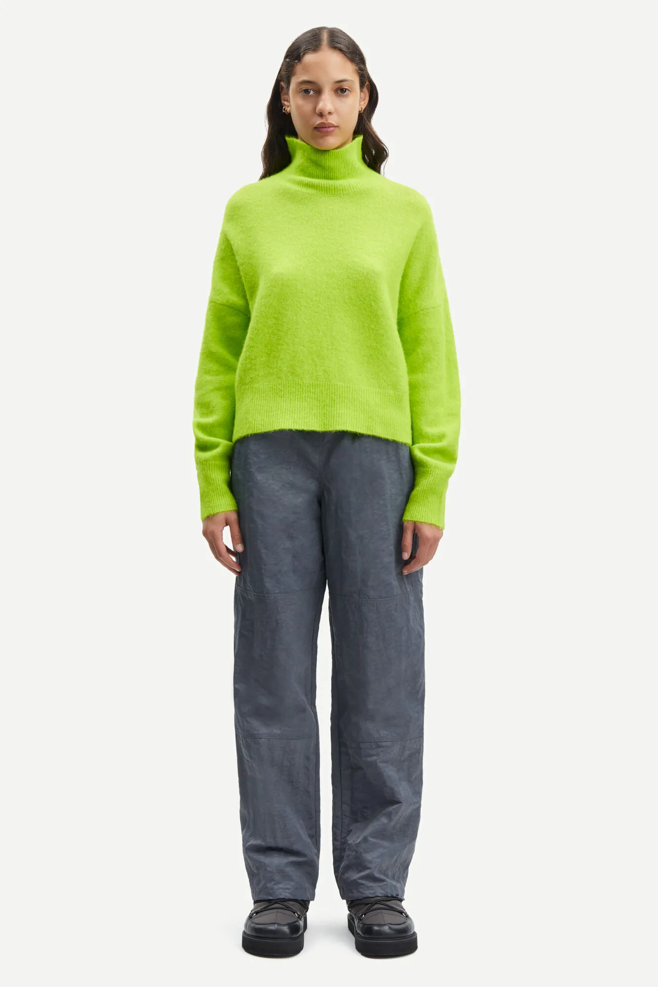 Samsoe Samsoe Nola t-n Macaw Green