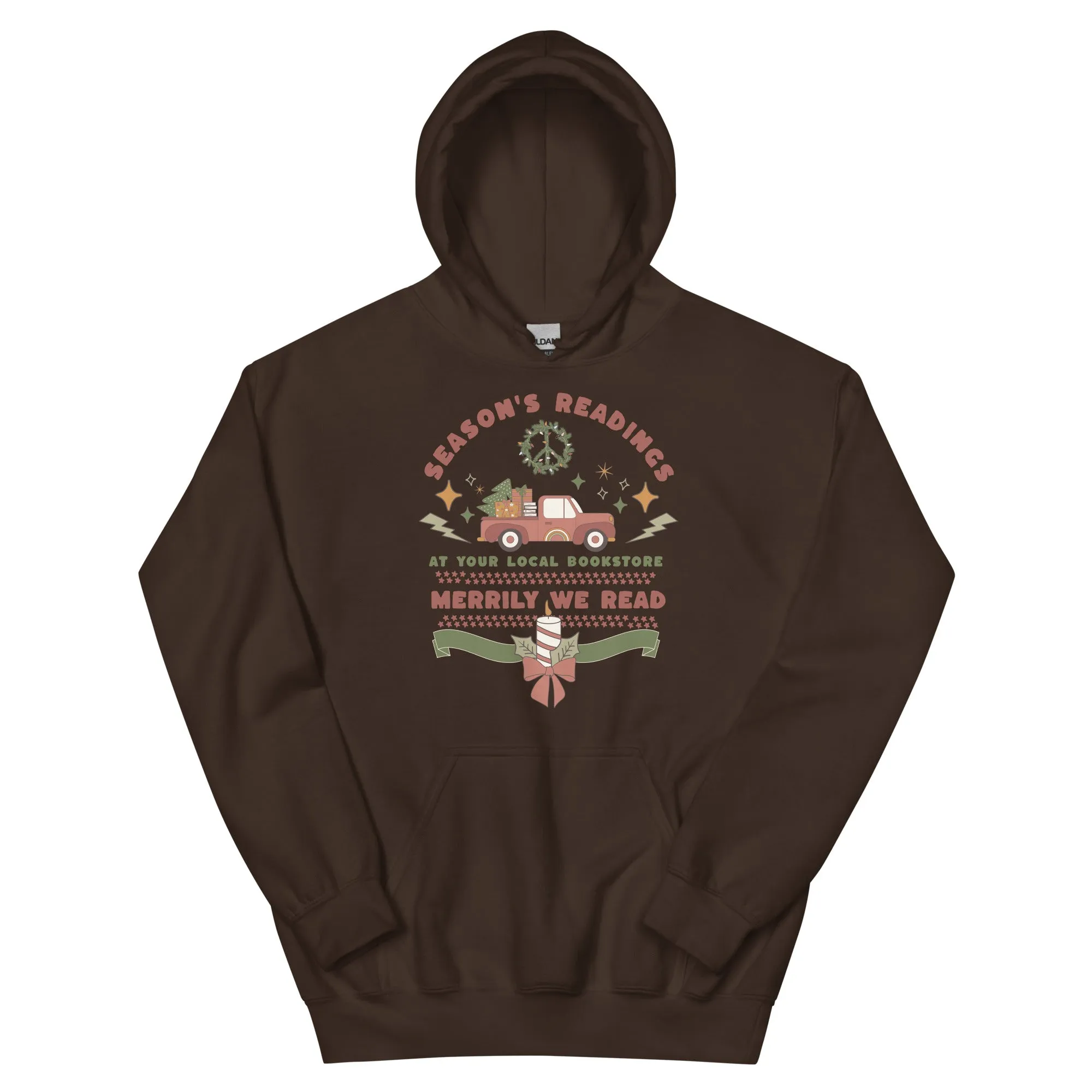 Season's Readings Christmas at Your Local Bookstore Hoodie