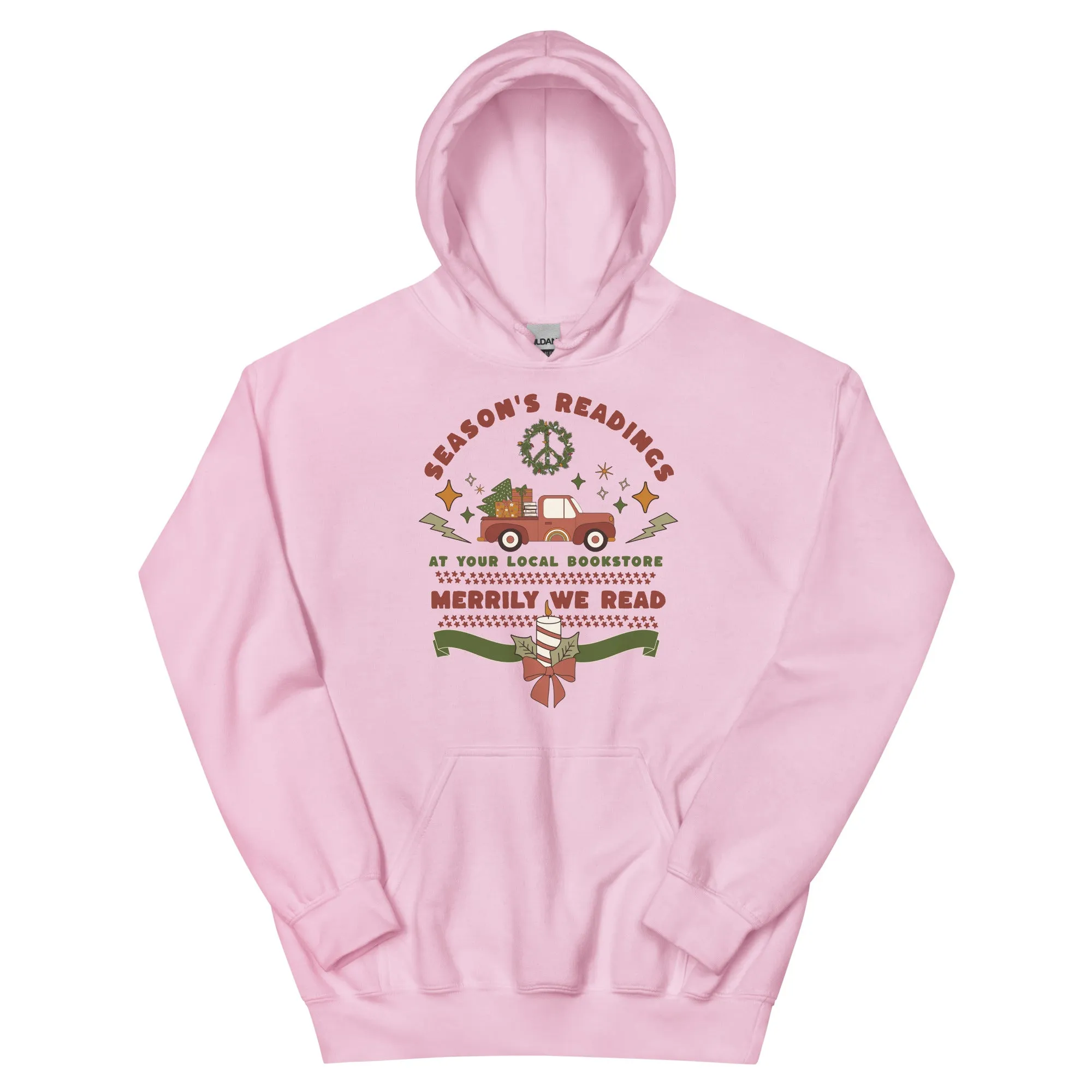 Season's Readings Christmas at Your Local Bookstore Hoodie