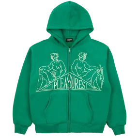 SQUEEZE ZIP UP HOODIE