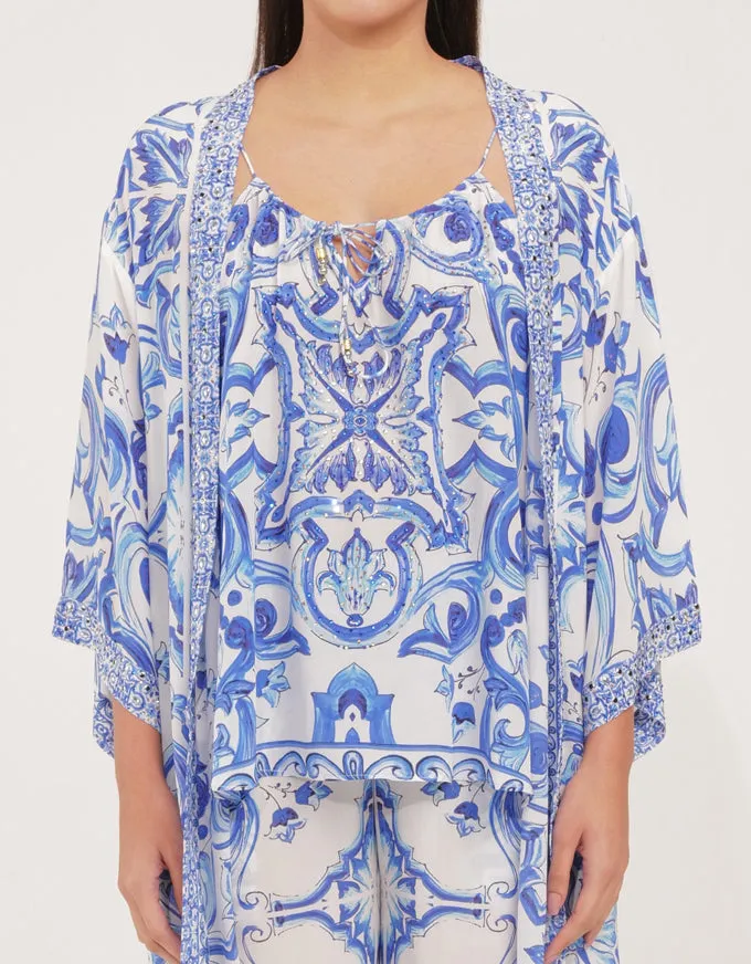Tapioka Long Kimono Venezia
