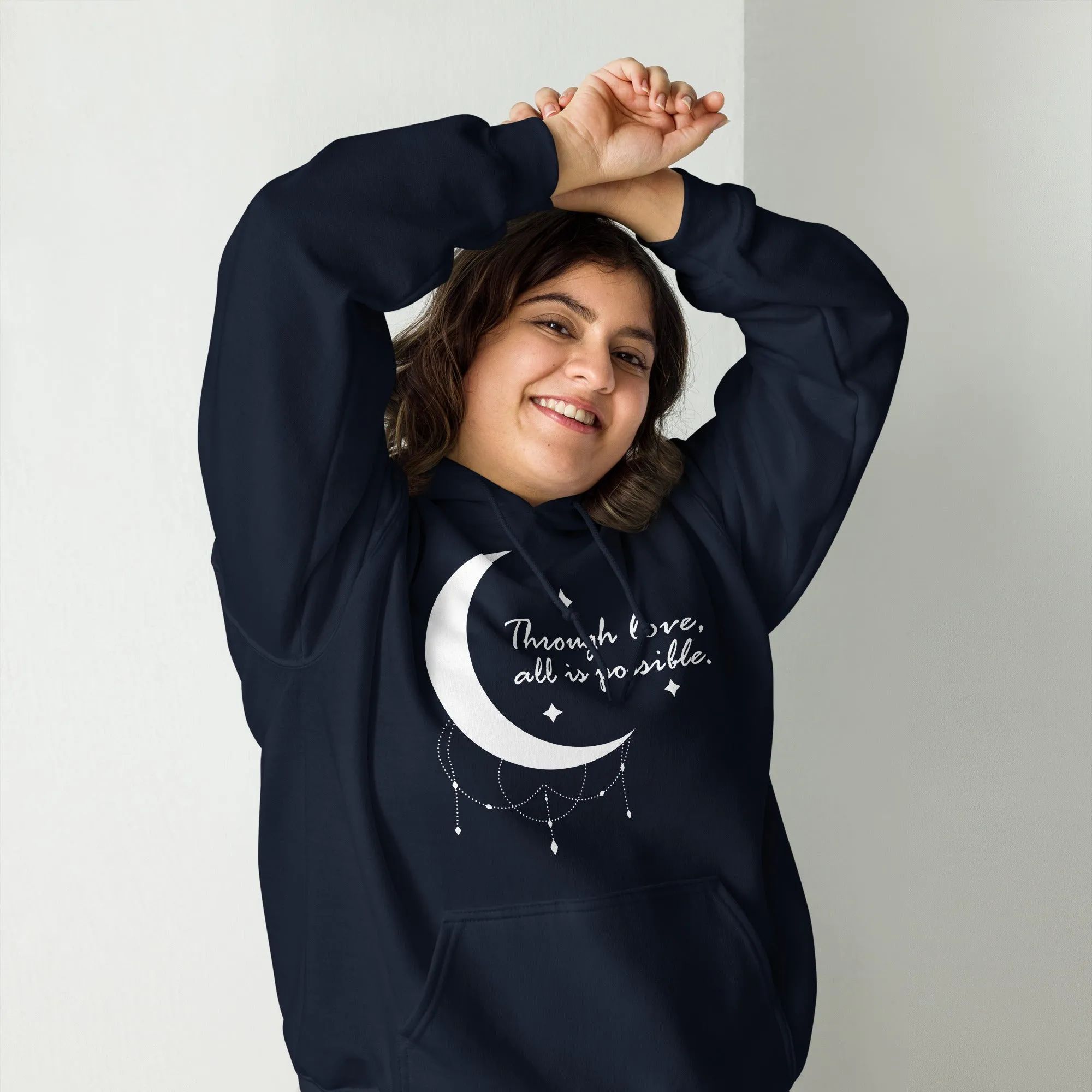 Through Love All Is Possible Danika and Bryce Hoodie
