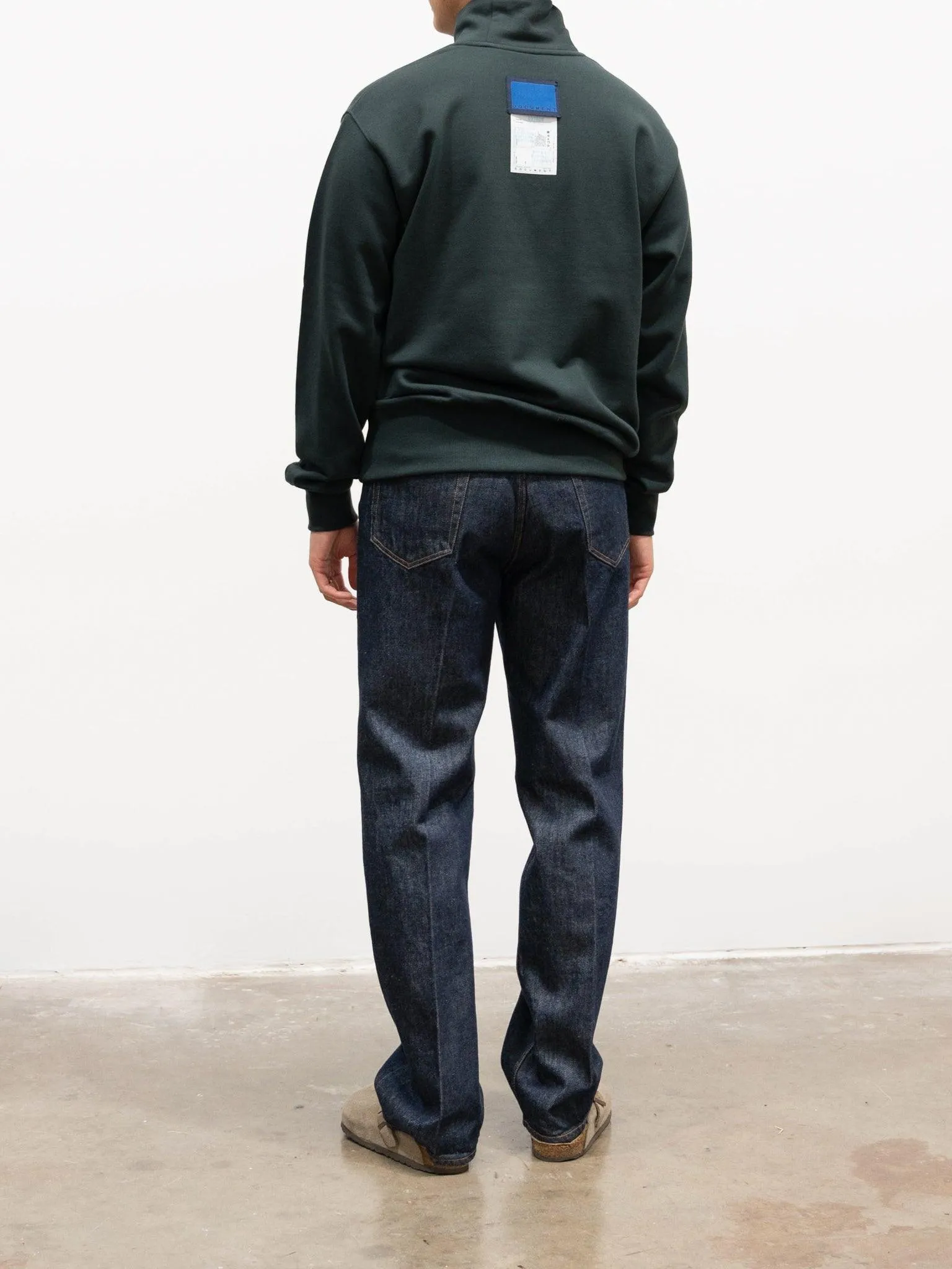 Turtleneck Sweat Jersey - Navy