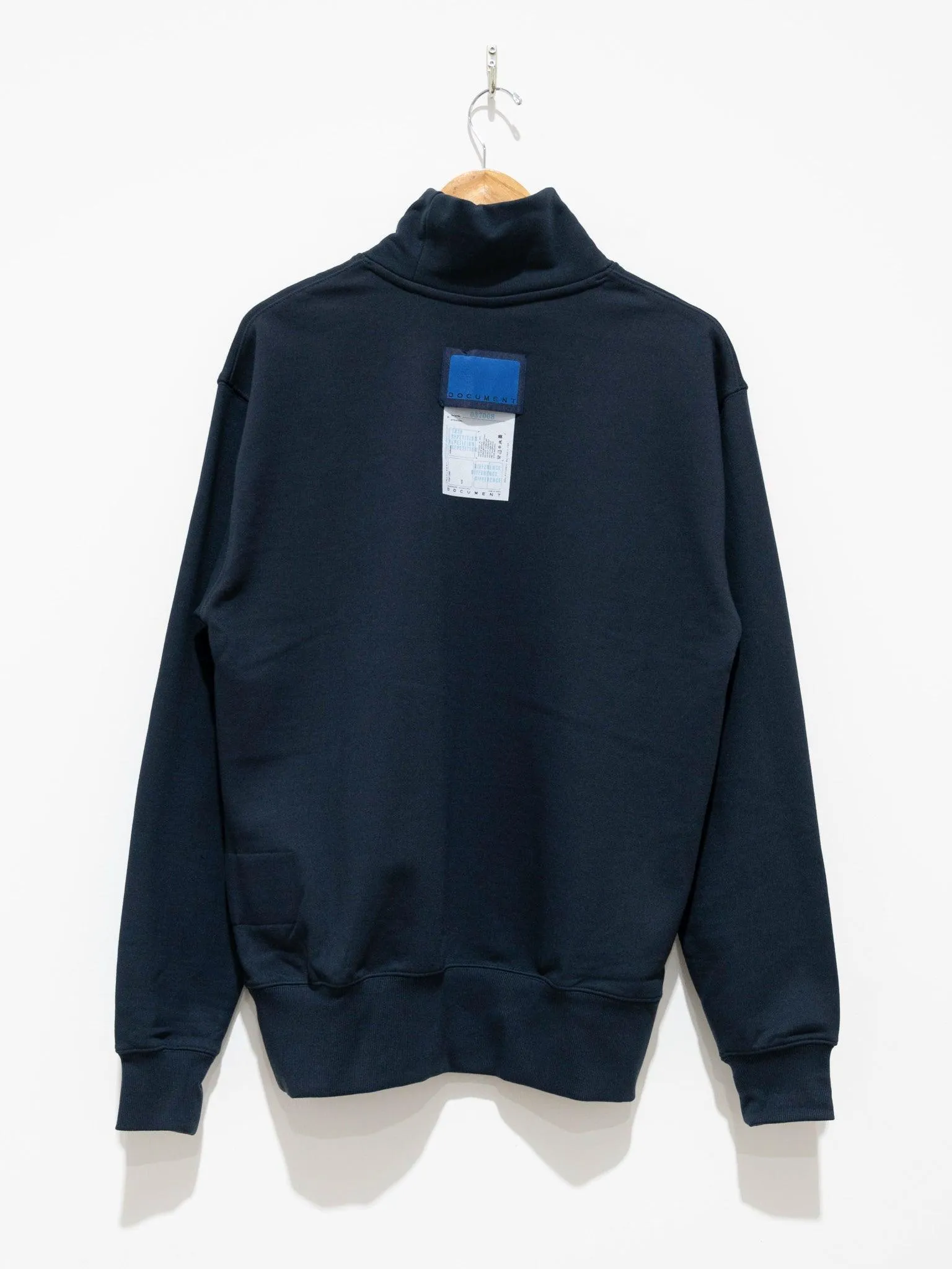 Turtleneck Sweat Jersey - Navy