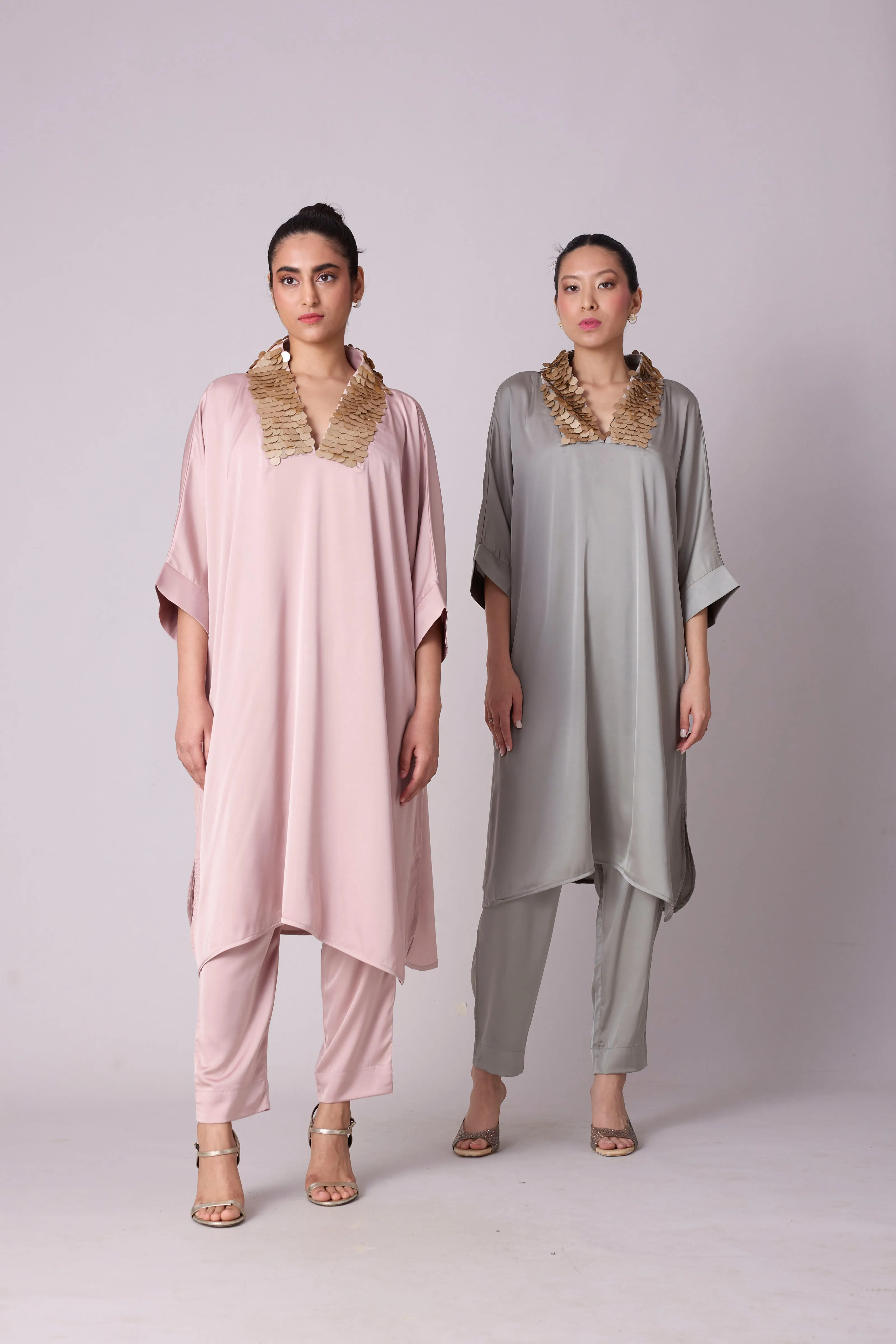 Vera Tunic Set - Silver Sage